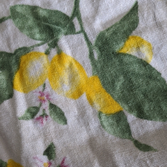 Lemon Print Ruffle Dress - Picture 3 of 3